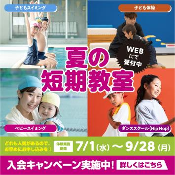 夏の短期教室